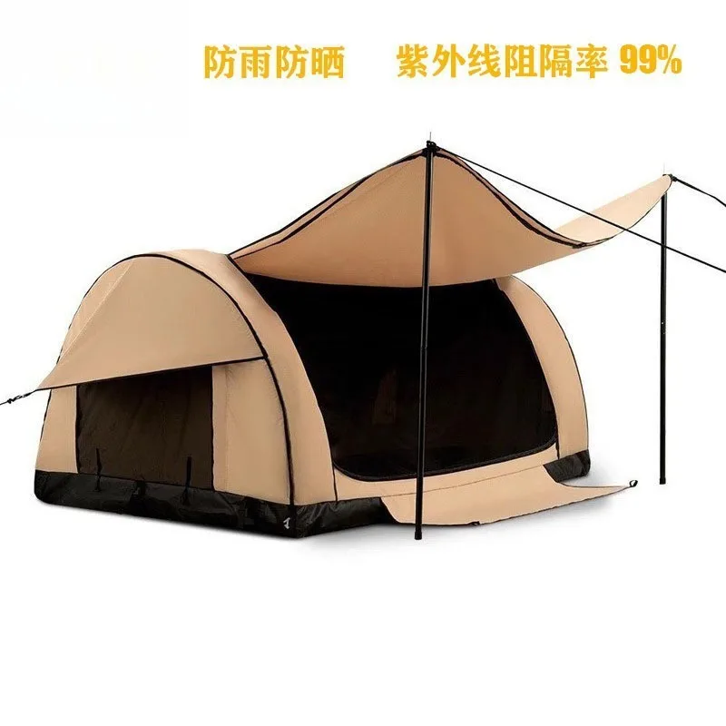 Кемпинговая надувная парусиновая роскошная однослойная сверхпрочная туннельная палатка для альпинизма
Кемпинговая надувная парусиновая роскошная однослойная сверхпрочная туннельная палатка для альпинизма