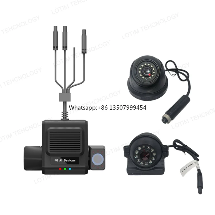 4G 4 Channel Dual Dash Cam Live Stream ADAS GPS Tracking Wifi Hotspot Multiple Alarms DVR Video Recorder
4G 4 Channel Dual Dash Cam Live Stream ADAS GPS Tracking Wifi Hotspot Multiple Alarms DVR Video Recorder