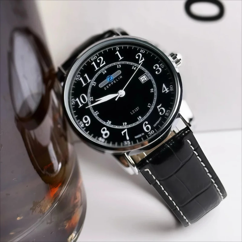 2026 Zeppelin Airship Commemorative Stylish Business Quartz Watch with Three-hand Calendar Casual Fashion
2026 Zeppelin Airship Commemorative Stylish Business Quartz Watch with Three-hand Calendar Casual Fashion