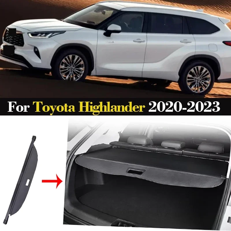 Крышка багажника автомобиля для Toyota Highlander 2020-2023, выдвижная стойка для посылок, водонепроницаемая крышка багажника, автоаксессуары
Крышка багажника автомобиля для Toyota Highlander 2020-2023, выдвижная стойка для посылок, водонепроницаемая крышка багажника, автоаксессуары