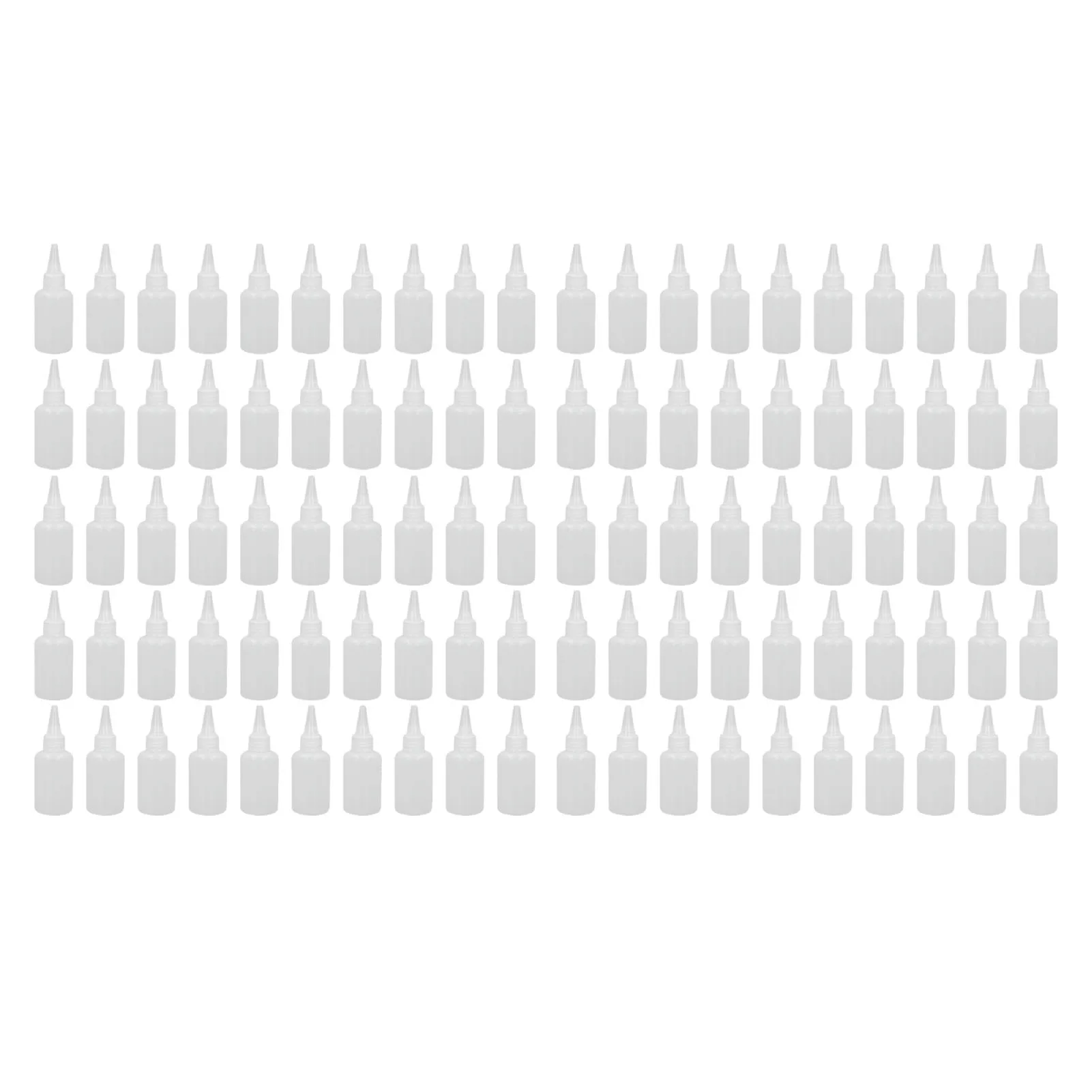 100 Pcs Plastic Squeeze Bottle 60ml Translucent Multi Purpose Squeeze Dispensing Bottle for Liquid Oil Pigment Ink
100 Pcs Plastic Squeeze Bottle 60ml Translucent Multi Purpose Squeeze Dispensing Bottle for Liquid Oil Pigment Ink