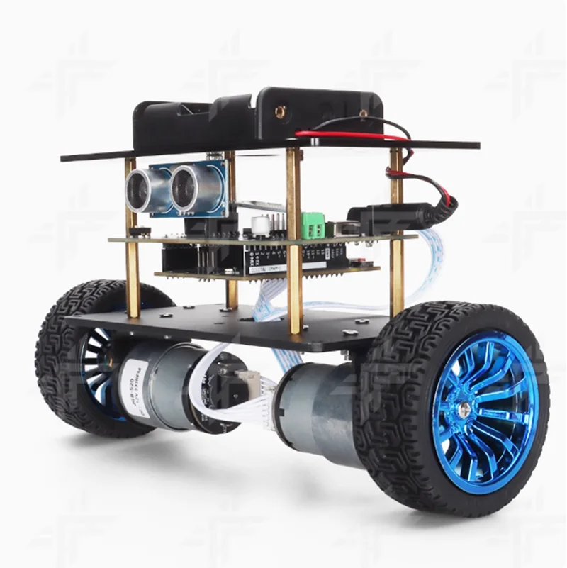 Ultrasonic obstacle avoidance follow-up education car kit balance car graphical programming kit
Ultrasonic obstacle avoidance follow-up education car kit balance car graphical programming kit