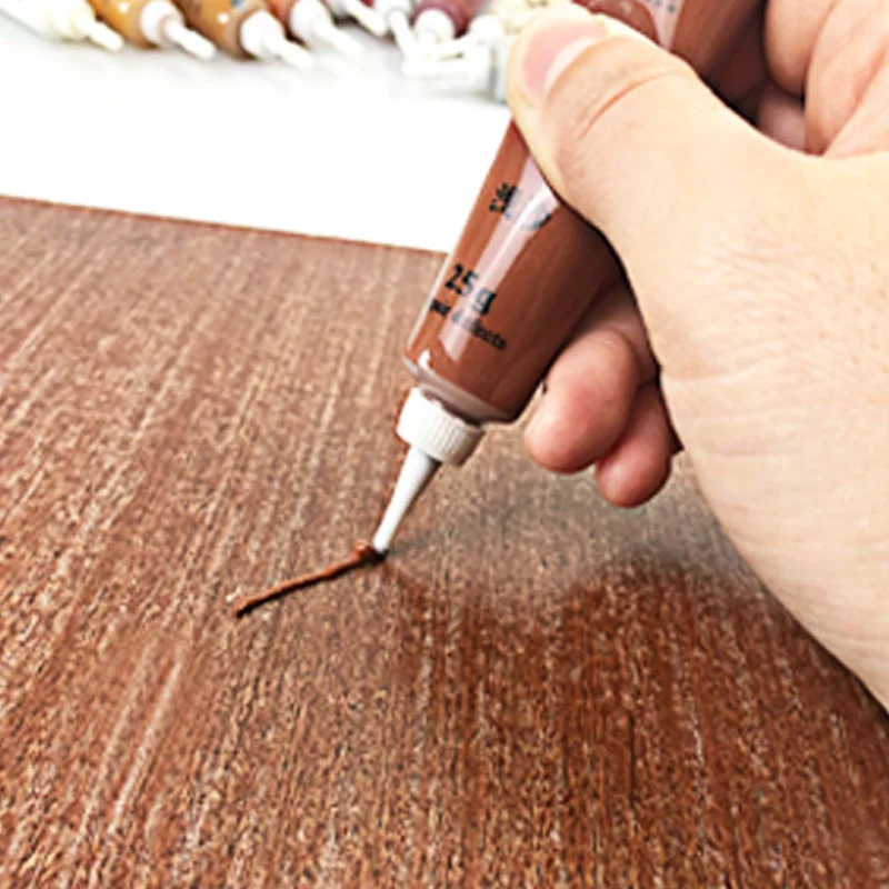 20g Water based wood veneer damage repair paint floor gap filling paste furniture repair paste
20g Water based wood veneer damage repair paint floor gap filling paste furniture repair paste
