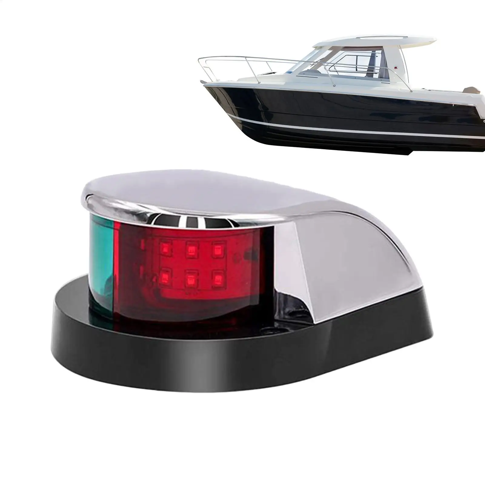 Marine Navigation Lights 12 LED Beads Boat Running Lights Safety Marker Lamp for Yacht Canoe Kayak Trailer Canal Heavy Rain Snow
Marine Navigation Lights 12 LED Beads Boat Running Lights Safety Marker Lamp for Yacht Canoe Kayak Trailer Canal Heavy Rain Snow