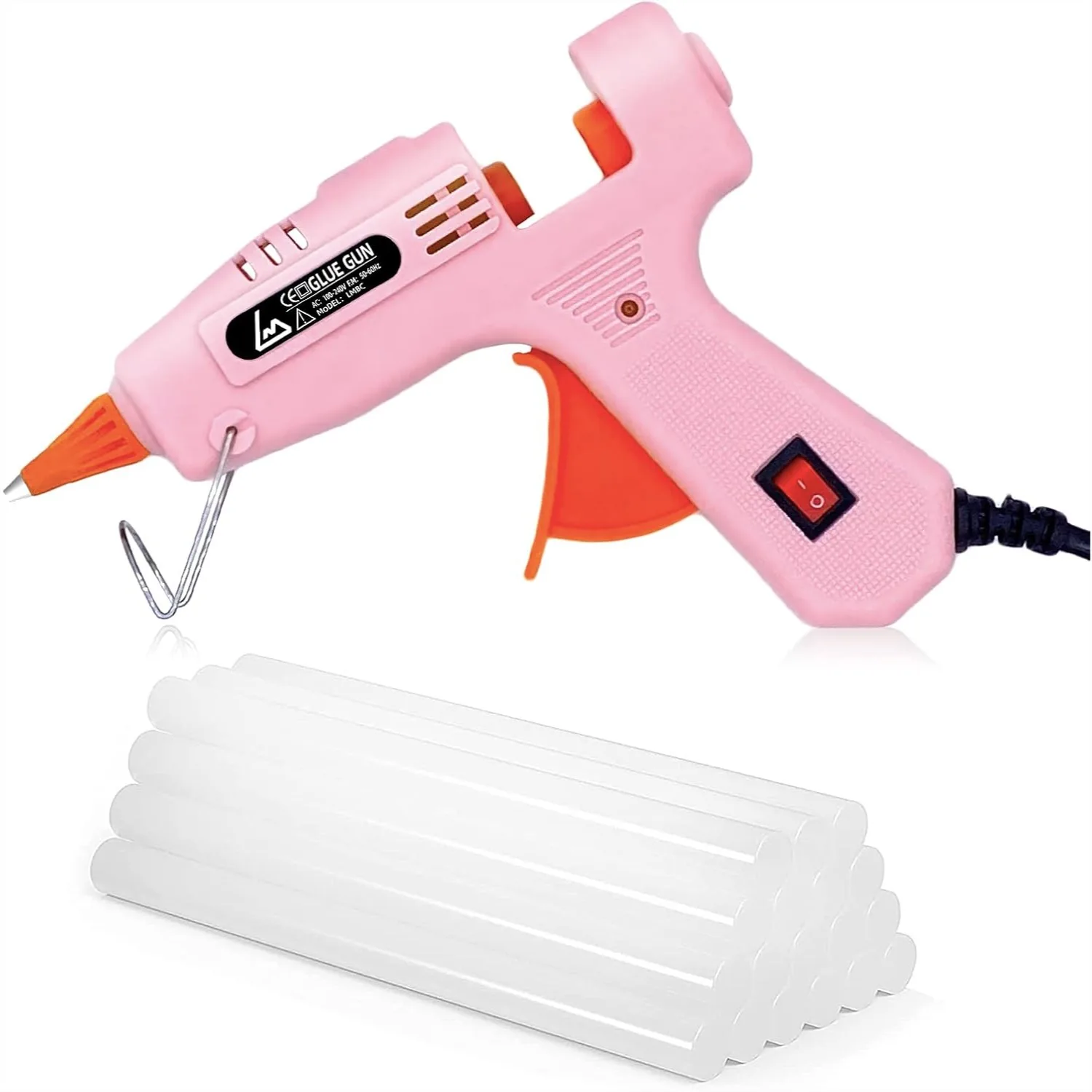 Mini Hot Glue Gun Kit With 20 Glue Sticks For Crafts School DIY Arts Home Quick Repairs Pink
Mini Hot Glue Gun Kit With 20 Glue Sticks For Crafts School DIY Arts Home Quick Repairs Pink