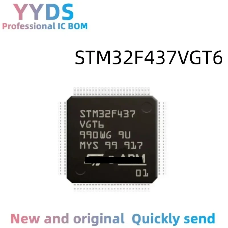 STM32F437VGT6 STM STM32F STM32F437 STM32F437VG STM32F437VGT Original IC MCU LQFP-100
STM32F437VGT6 STM STM32F STM32F437 STM32F437VG STM32F437VGT Original IC MCU LQFP-100