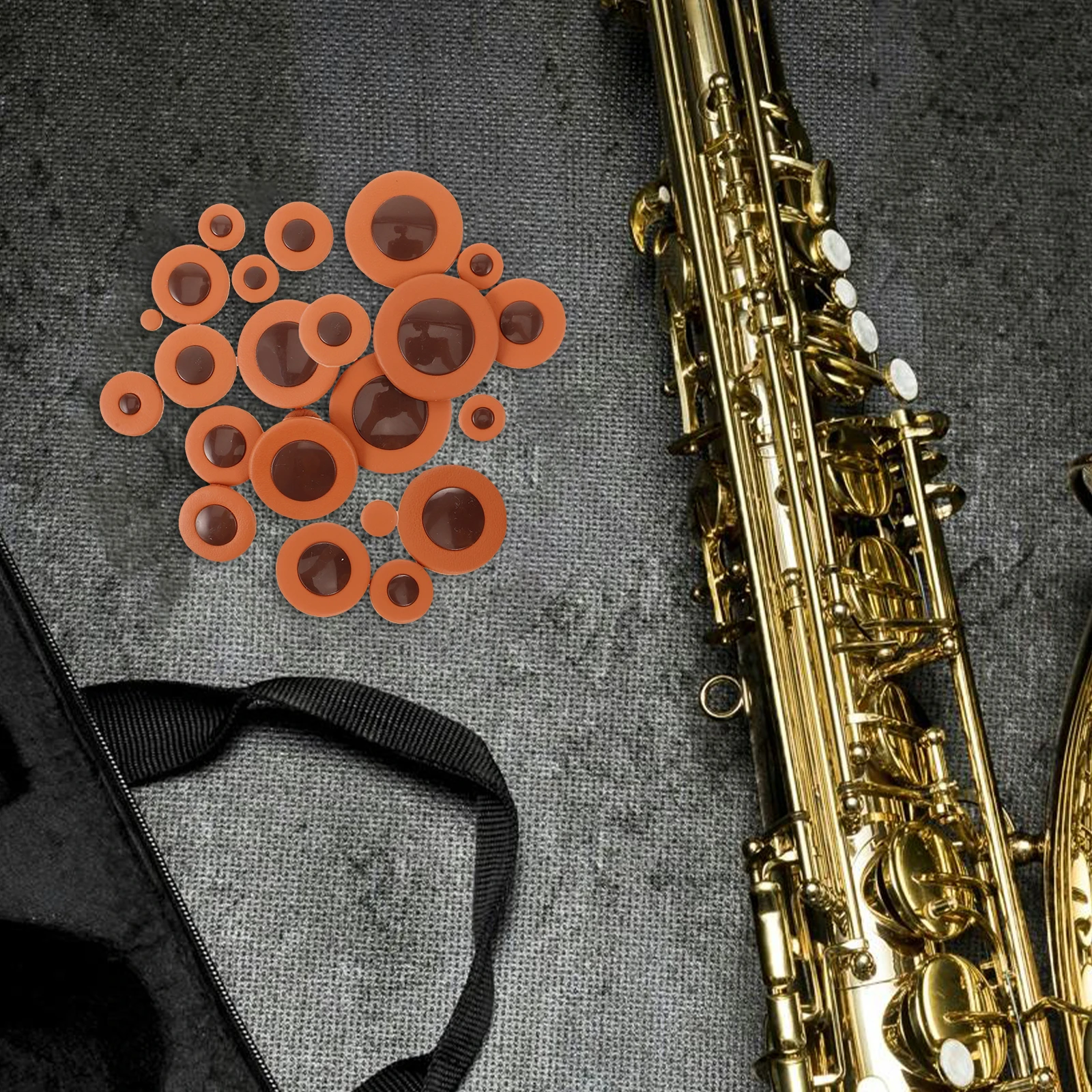 25pcs Saxophone Sound Hole Pads Reusable Cushion For Alto Saxophone Sealing Cushions Repair Kit Sturdy Button Pads
25pcs Saxophone Sound Hole Pads Reusable Cushion For Alto Saxophone Sealing Cushions Repair Kit Sturdy Button Pads
