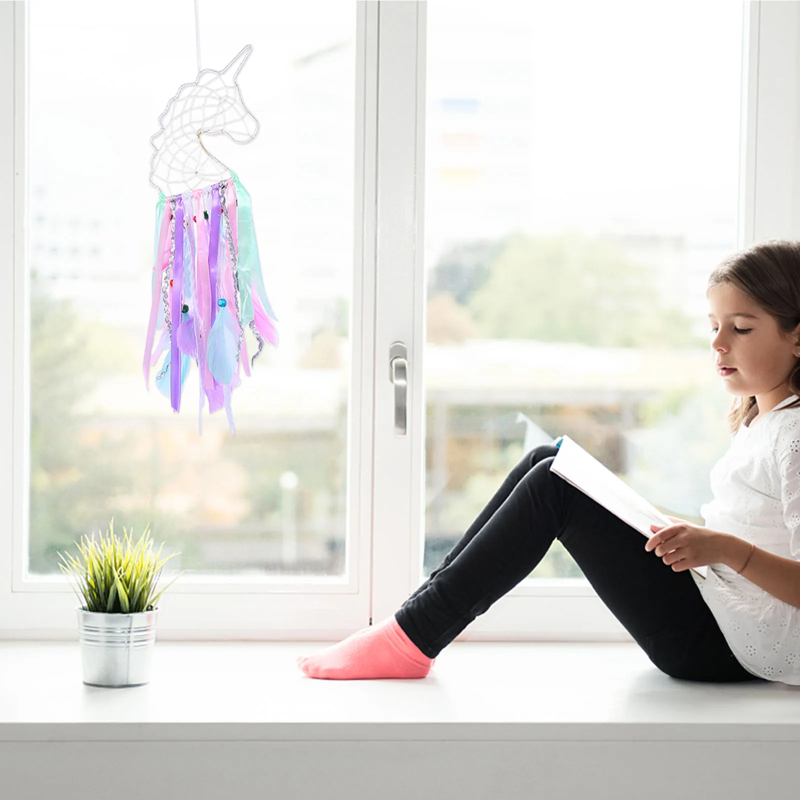 1Pcs Dreamcatcher Pendant High Quality DIY Colorful Light Dreamcatcher Adornment Light Wall Dream Catcher
1Pcs Dreamcatcher Pendant High Quality DIY Colorful Light Dreamcatcher Adornment Light Wall Dream Catcher