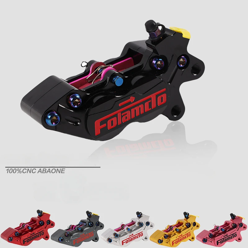 Motorcycle 40mm Pitching Disc Caliper 4 Piston 4*30mm CNC Disks Caliper Pump For Yamaha Kawasaki Suzuki Modify Hf6 Frando RPM
Motorcycle 40mm Pitching Disc Caliper 4 Piston 4*30mm CNC Disks Caliper Pump For Yamaha Kawasaki Suzuki Modify Hf6 Frando RPM