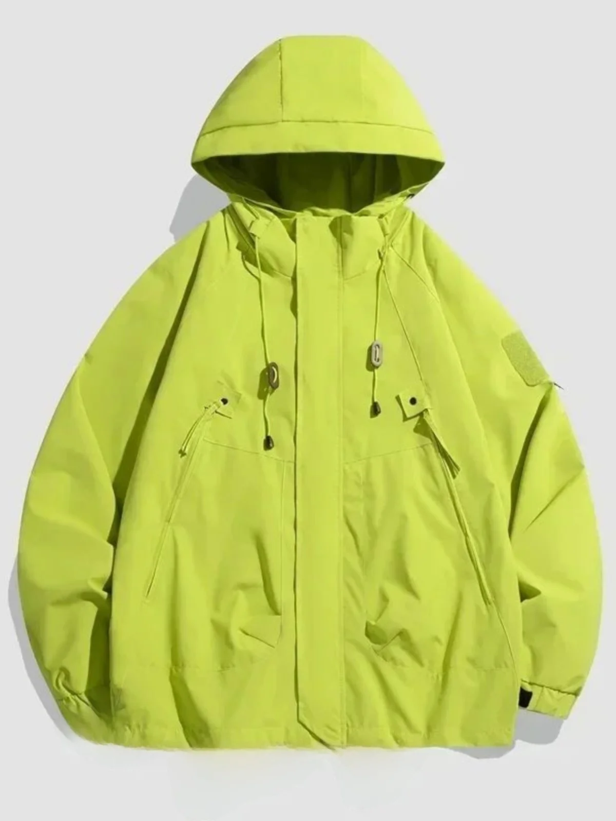 Pure Color Collarl Hooded Assault Suit Stand Fit Polyester Jaet V-Ne Zipper Closure Long Sve for Daily Wear
Pure Color Collarl Hooded Assault Suit Stand Fit Polyester Jaet V-Ne Zipper Closure Long Sve for Daily Wear