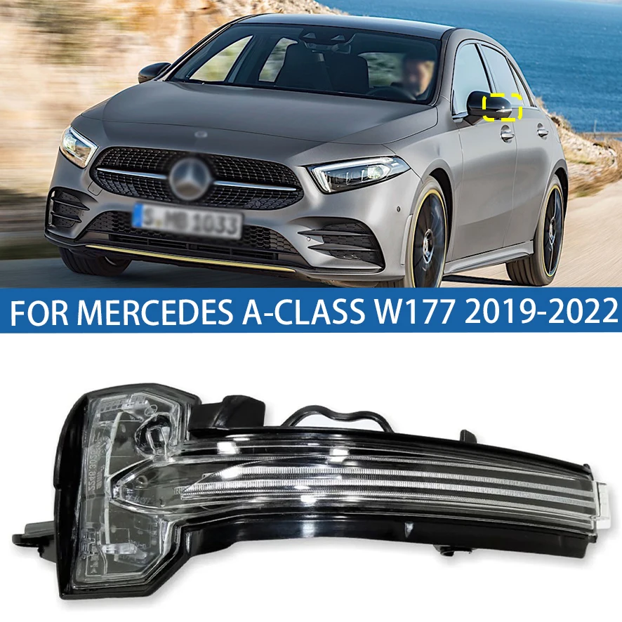 For Mercedes A-Class W177 A200 A220 A250 A35 AMG A35 AMG S 2019-2022 Led Rearview Mirror Light Turn Signal Marker Blinker Lamp
For Mercedes A-Class W177 A200 A220 A250 A35 AMG A35 AMG S 2019-2022 Led Rearview Mirror Light Turn Signal Marker Blinker Lamp