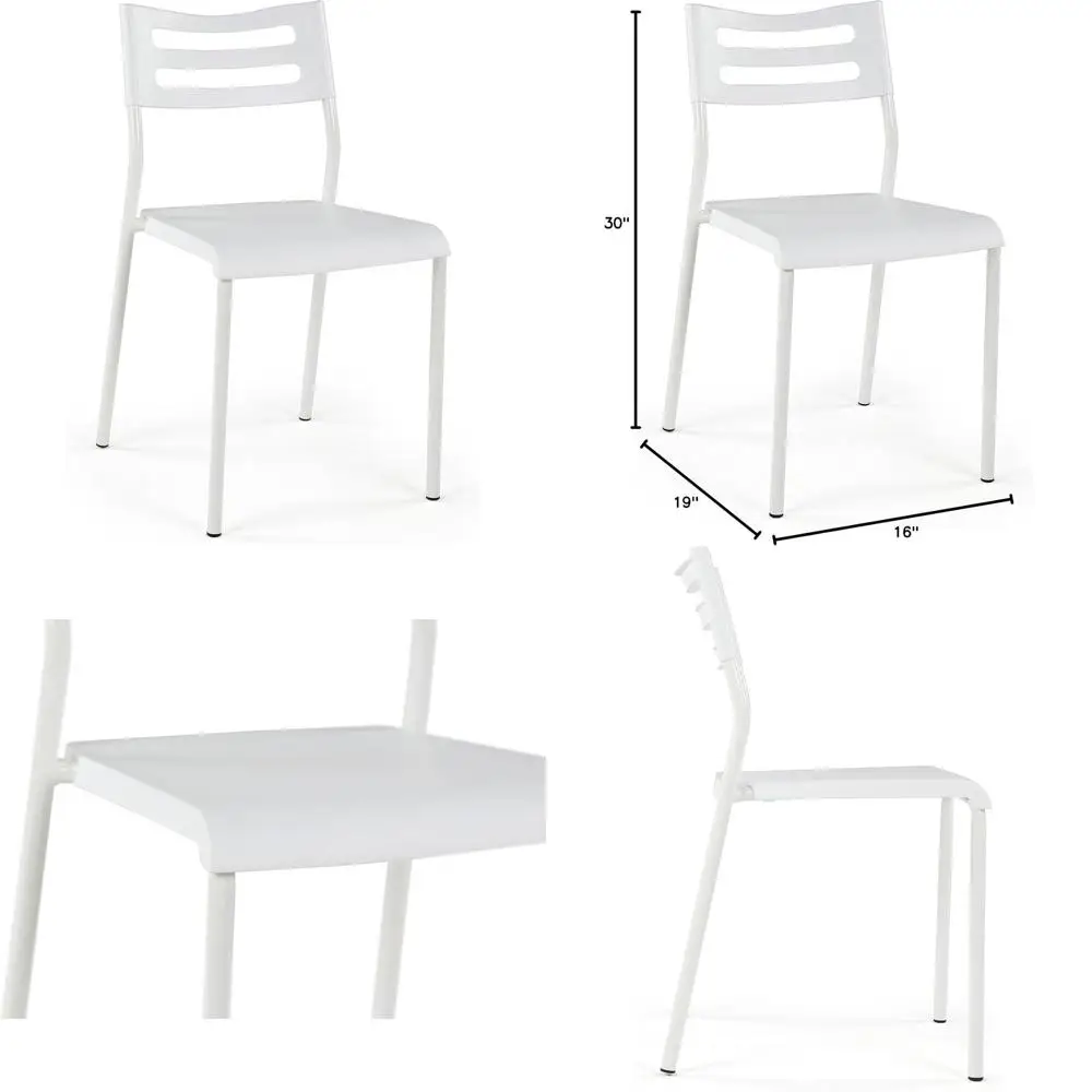 Белый штабелируемый пластиковый стул, 16 дюймов (Ш) x 19 дюймов (Г) x 30 дюймов (В), нагрузка до 90 кг, идеально подходит для небольших помещений и различных комнат
Белый штабелируемый пластиковый стул, 16 дюймов (Ш) x 19 дюймов (Г) x 30 дюймов (В), нагрузка до 90 кг, идеально подходит для небольших помещений и различных комнат