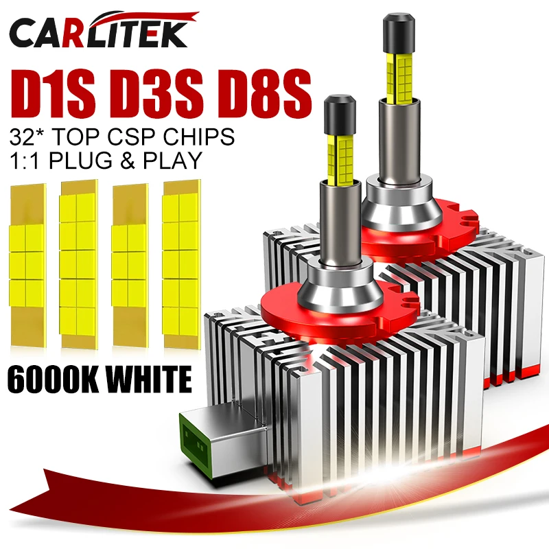 2pc 360 Led D1S D3S Car Headlights Canbus 32pcs CSP Core Super Bright D1R D3R 1:1 Car Bulbs 24V 12V For Projector Lens Lamp
2pc 360 Led D1S D3S Car Headlights Canbus 32pcs CSP Core Super Bright D1R D3R 1:1 Car Bulbs 24V 12V For Projector Lens Lamp