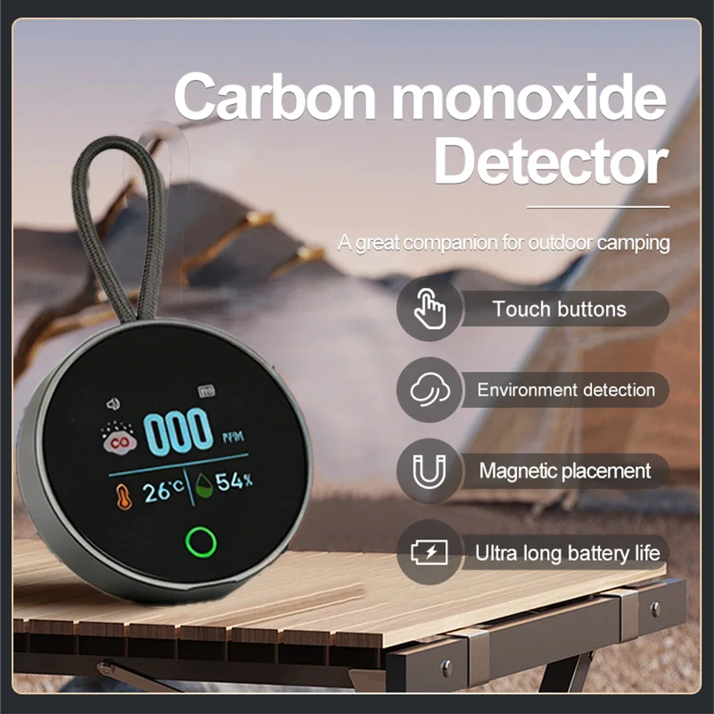 FMAi K5S Portable 3-in-1 CO Detector with Temp & Humidity Sensor for Home, Travel, Car & Camping
FMAi K5S Portable 3-in-1 CO Detector with Temp & Humidity Sensor for Home, Travel, Car & Camping