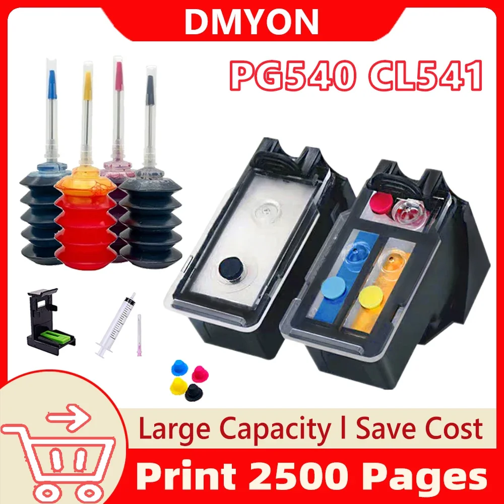 PG-540 PG540 CL541 Ink Cartridge Compatible for canon printer pixma cartridge MG3150 MG3550 MG4250 MG3250 MG3255 MG4150 Printer
PG-540 PG540 CL541 Ink Cartridge Compatible for canon printer pixma cartridge MG3150 MG3550 MG4250 MG3250 MG3255 MG4150 Printer