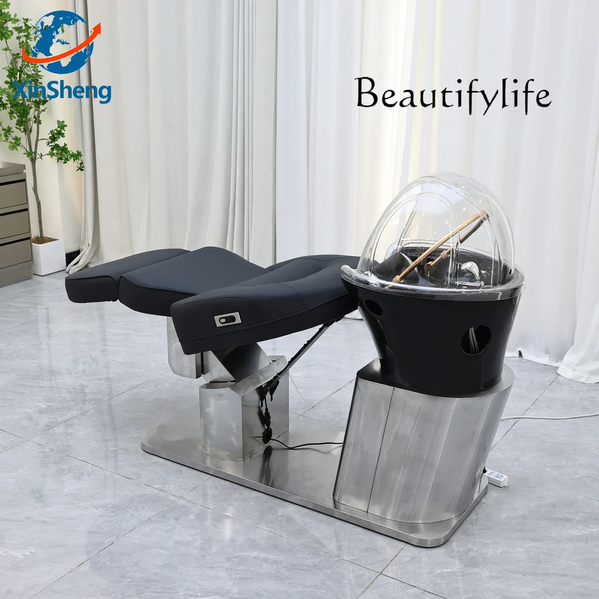 BJ Professional Shampoo Chair Washing Hair Chairs Head SPA Bed Headspa Salon Furniture Adjusted Barber Chairs Shampoo
BJ Professional Shampoo Chair Washing Hair Chairs Head SPA Bed Headspa Salon Furniture Adjusted Barber Chairs Shampoo