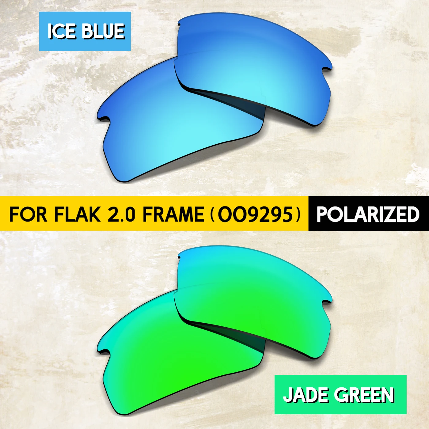 2 Pairs Alternative Replacement Lenses for Oakley Flak 2.0 OO9295 Sunglasses-100% UV Protection
2 Pairs Alternative Replacement Lenses for Oakley Flak 2.0 OO9295 Sunglasses-100% UV Protection