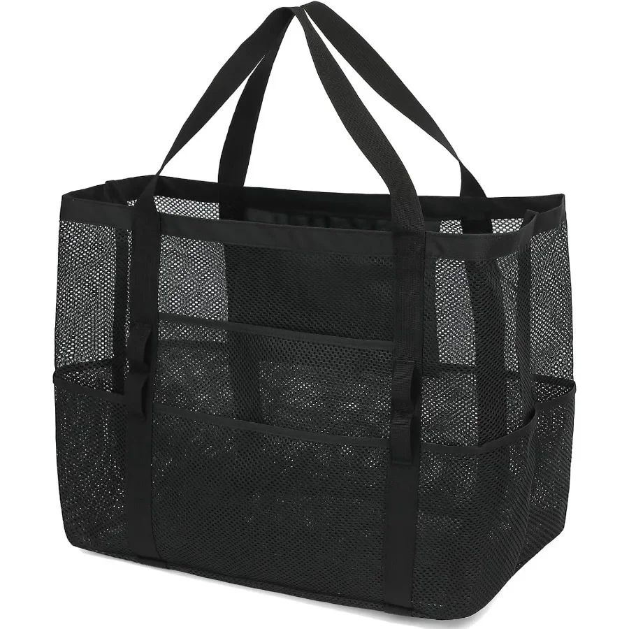 Сетчатая пляжная сумка — большая пляжная сумка с несколькими карманами для семейной пляжной сумки для игрушек и предметов первой необходимости в отпуске
Сетчатая пляжная сумка — большая пляжная сумка с несколькими карманами для семейной пляжной сумки для игрушек и предметов первой необходимости в отпуске