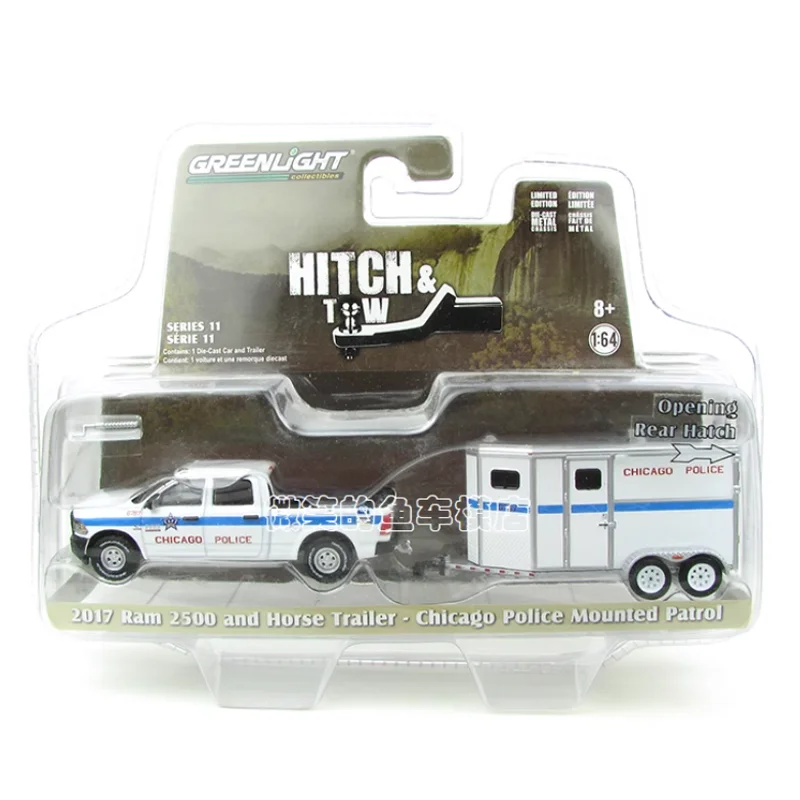 GreenLight 1:64 2017 RAM 2500 And Horse Trailer Police Patrol/1994 Ford F-150 Xlt Alloy Car Model Holiday Gifts Toys
GreenLight 1:64 2017 RAM 2500 And Horse Trailer Police Patrol/1994 Ford F-150 Xlt Alloy Car Model Holiday Gifts Toys