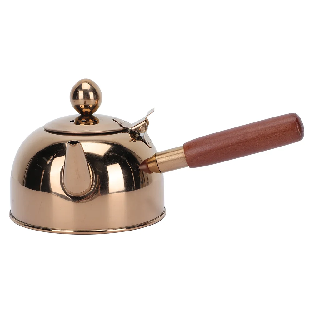 Side Handle Whistling Tea Kettle Teapot Pots Stainless Steel Wood Convenient Stovetop
Side Handle Whistling Tea Kettle Teapot Pots Stainless Steel Wood Convenient Stovetop