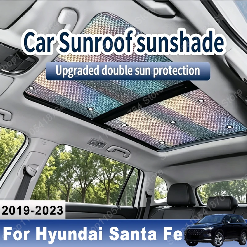 Auto Part For Hyundai Santa Fe TM 2019~2023 2020 2022 Car Sunroof Sunshade Heat Insulation Sun Protection Cooling Accessories
Auto Part For Hyundai Santa Fe TM 2019~2023 2020 2022 Car Sunroof Sunshade Heat Insulation Sun Protection Cooling Accessories