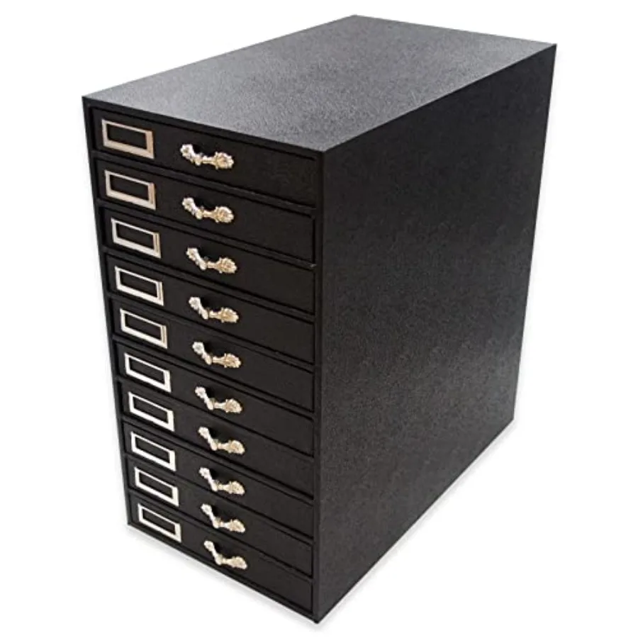 888 Display USA Inc Jewelry Tray Storage Organizer with identification slots with 10 removable drawers.
888 Display USA Inc Jewelry Tray Storage Organizer with identification slots with 10 removable drawers.