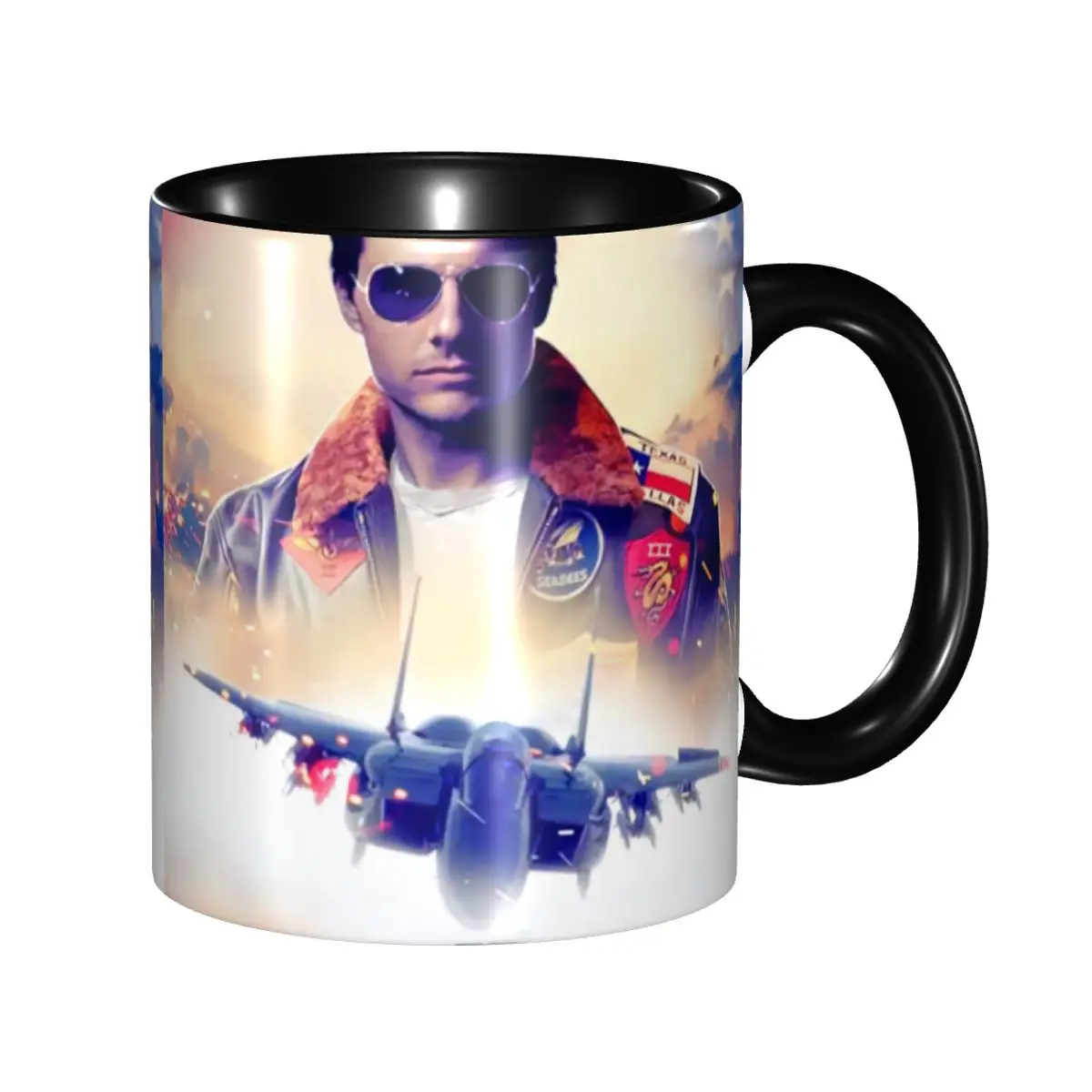 DIY Tom Cruise Movie Top Gun Maverick Ceramic Mugs Customized Coffee Cup Creative Present
DIY Tom Cruise Movie Top Gun Maverick Ceramic Mugs Customized Coffee Cup Creative Present