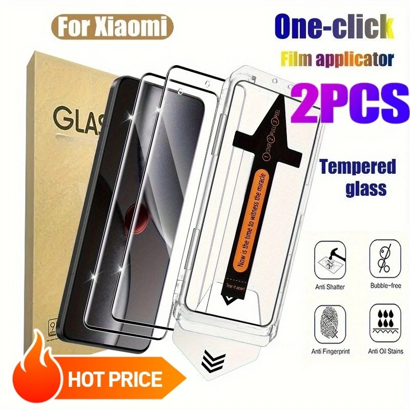 Защитная пленка для экрана Xiaomi 14 Ultra 15 13 Pro 14 Pro, закаленное стекло, инструмент для установки в один клик для Xiaomi 13 Ultra 15 Film
Защитная пленка для экрана Xiaomi 14 Ultra 15 13 Pro 14 Pro, закаленное стекло, инструмент для установки в один клик для Xiaomi 13 Ultra 15 Film
