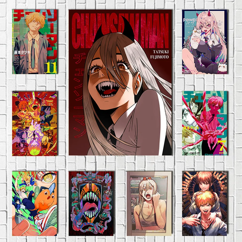 Chainsaw Man Retro Manga Cover Frameless Canvas Core Print - Vintage Japanese Anime Wall Art (HD Print, Multiple Styles)
Chainsaw Man Retro Manga Cover Frameless Canvas Core Print - Vintage Japanese Anime Wall Art (HD Print, Multiple Styles)