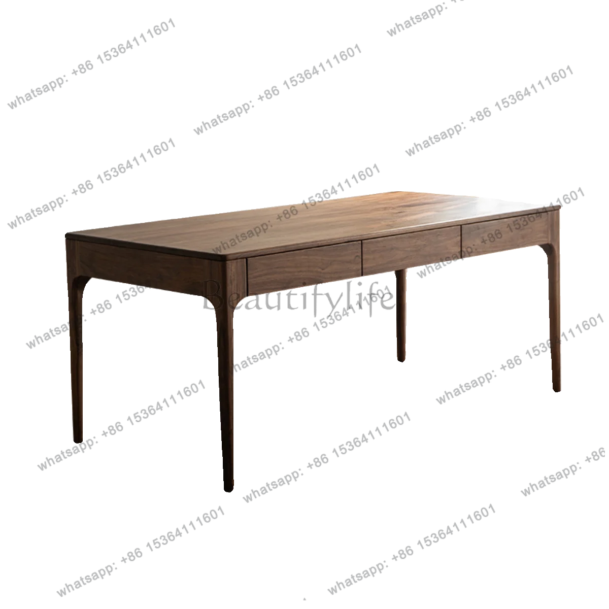 North American black walnut desk rectangular all solid wood household large table
North American black walnut desk rectangular all solid wood household large table