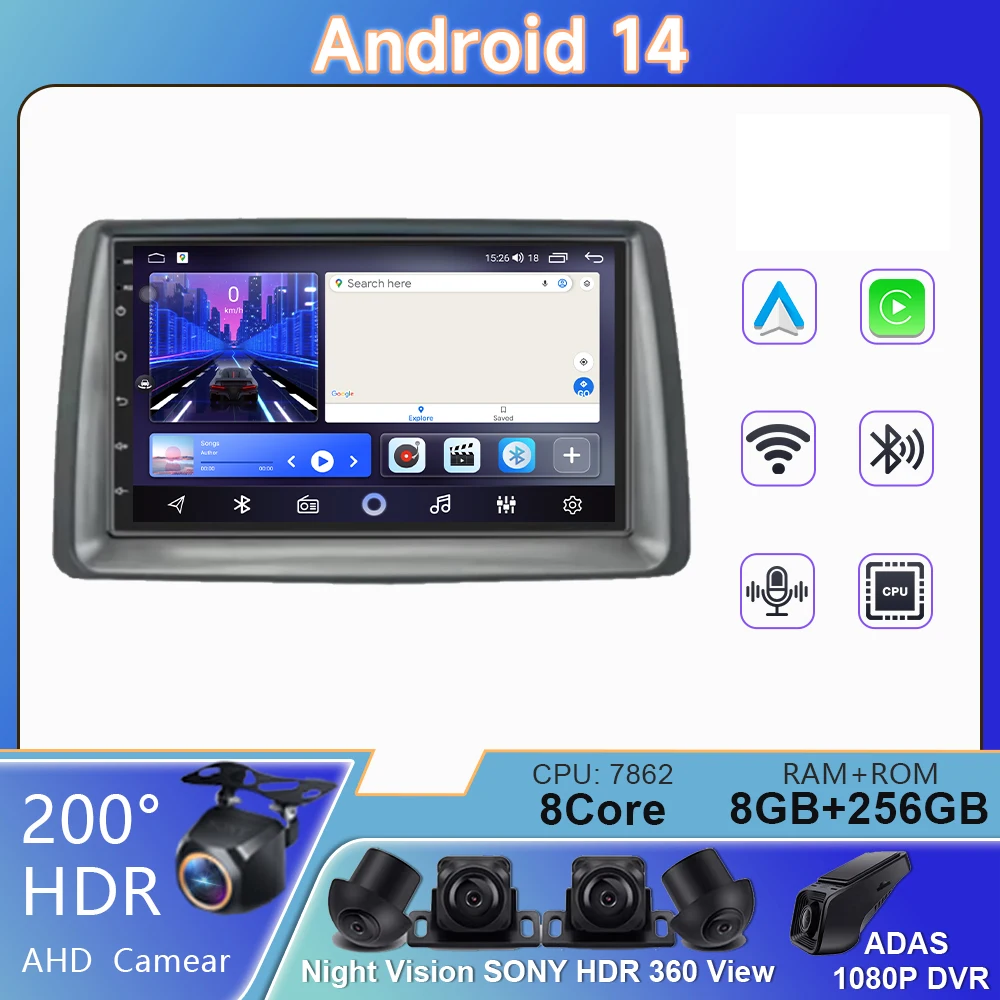 7-дюймовый автомобильный радиоприемник Android 14 для FIAT Panda 2003 2004 2005 2006 2007-2012 стерео мультимедийный плеер навигация авторадио Carplay Auto
7-дюймовый автомобильный радиоприемник Android 14 для FIAT Panda 2003 2004 2005 2006 2007-2012 стерео мультимедийный плеер навигация авторадио Carplay Auto