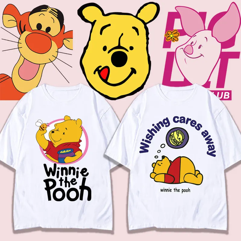 Tigger cartoon co-branded T-shirt women short sleeve loose summer pure cotton ins trend Hong Kong wind clothes
Tigger cartoon co-branded T-shirt women short sleeve loose summer pure cotton ins trend Hong Kong wind clothes