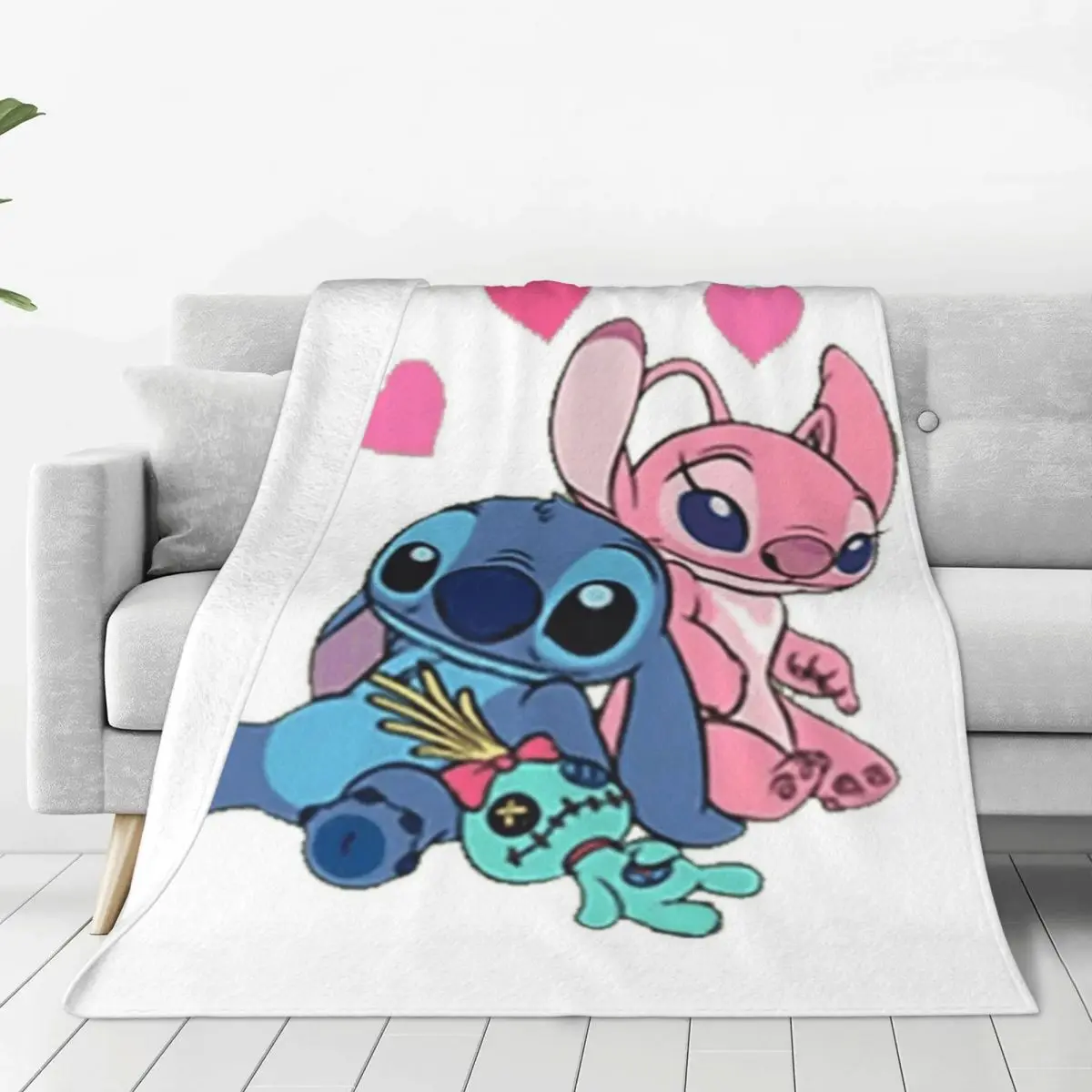 Stitch Soft Flannel Throw Blanket - Cozy and Lightweight Fleece Blanket for Home, Travel, and Outdoor Use All Year Round
Stitch Soft Flannel Throw Blanket - Cozy and Lightweight Fleece Blanket for Home, Travel, and Outdoor Use All Year Round