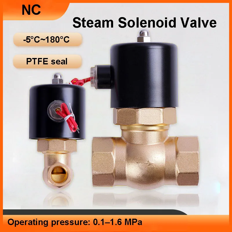 DN15 DN20 DN25 DN32 DN50 Normally Closed High Temperature Solenoid Valve AC230V 220V DC12V 24V Brass Valves For Steam
DN15 DN20 DN25 DN32 DN50 Normally Closed High Temperature Solenoid Valve AC230V 220V DC12V 24V Brass Valves For Steam