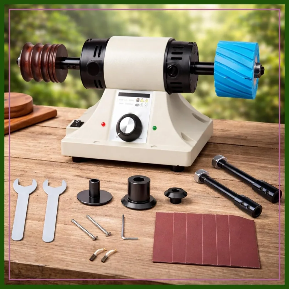 Leather Polishing Burnishing Machine, Adjustable Rosewood Grinding Head Sander Buffing Motor 8000rpm 110V
Leather Polishing Burnishing Machine, Adjustable Rosewood Grinding Head Sander Buffing Motor 8000rpm 110V