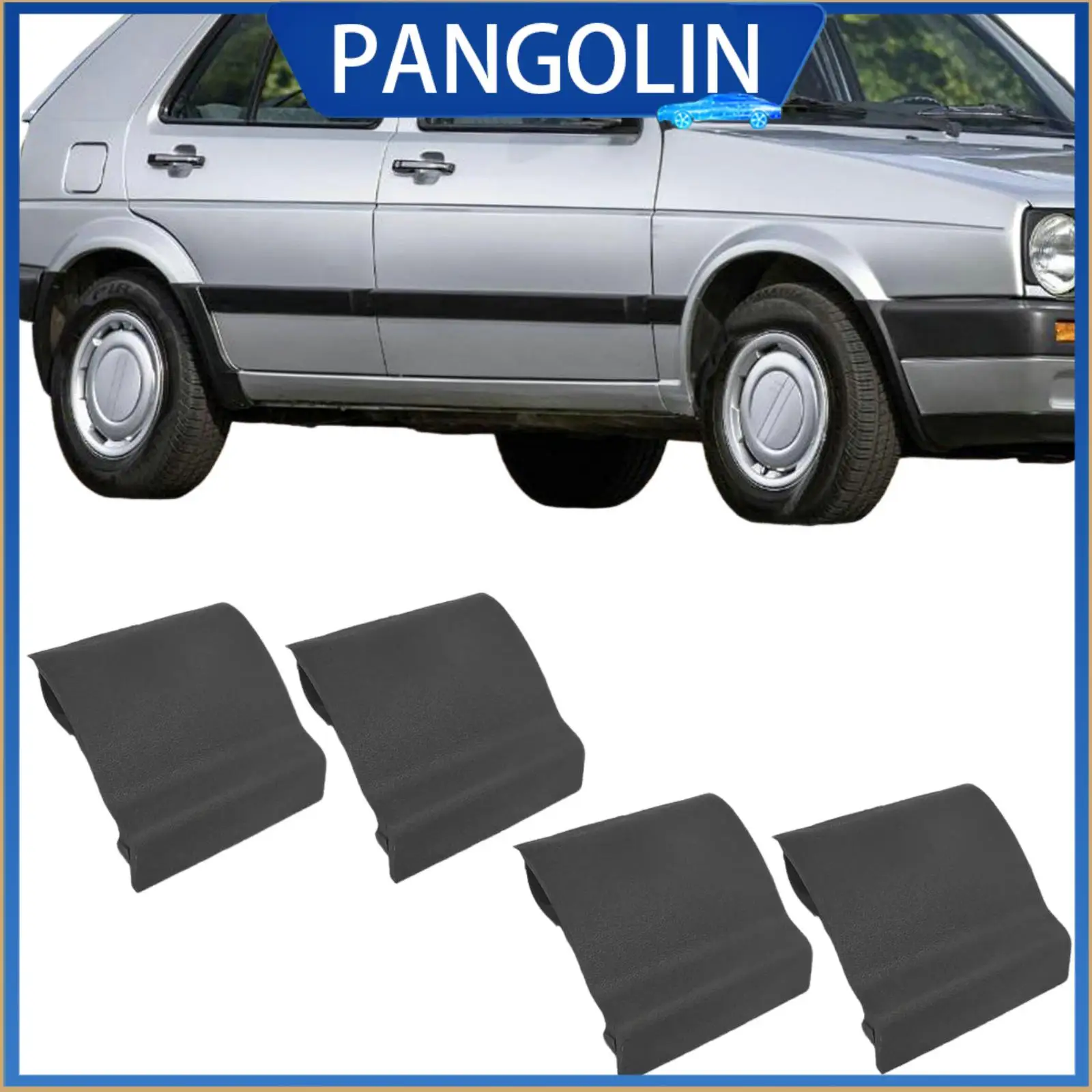 PANGOLIN 4 шт. боковая юбка на порог, накладка на точку подъема для VW Golf MK2 и Jetta MK2 GTI, прочный черный пластик, прямая замена
PANGOLIN 4 шт. боковая юбка на порог, накладка на точку подъема для VW Golf MK2 и Jetta MK2 GTI, прочный черный пластик, прямая замена