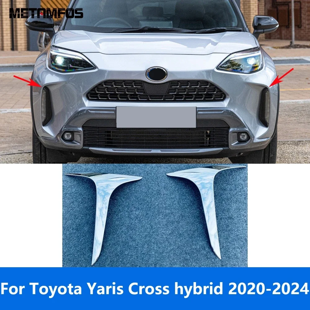Accessories For Toyota Yaris Cross hybrid 2020 2021 2022 2023 2024 Chrome Front Fog Lamp Light Eyebrow Foglight Molding Trim
Accessories For Toyota Yaris Cross hybrid 2020 2021 2022 2023 2024 Chrome Front Fog Lamp Light Eyebrow Foglight Molding Trim