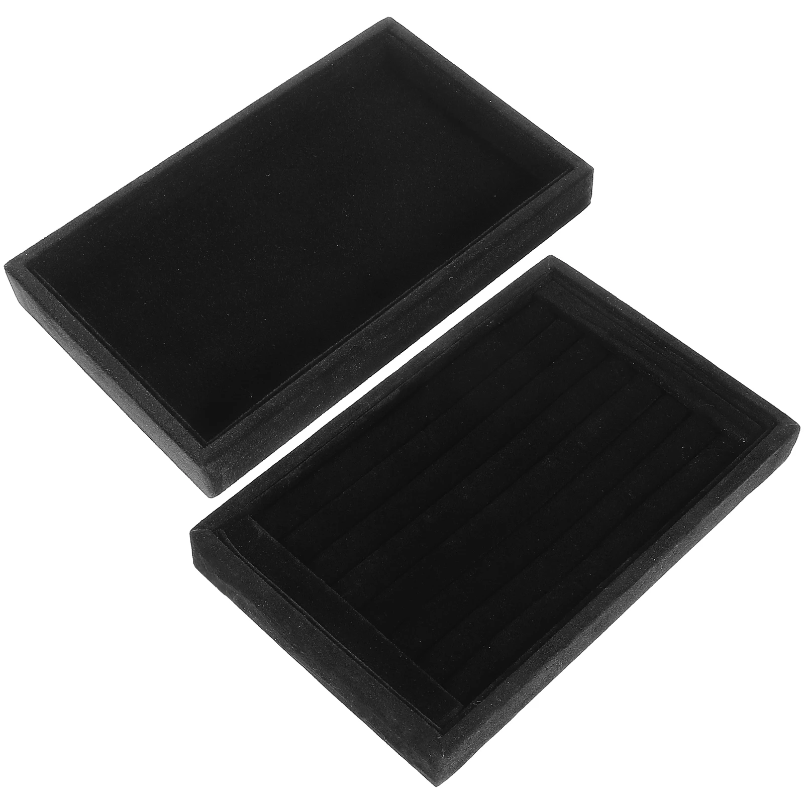 2 Pcs Small Suede Jewelry Tray for Ring Storage ganizer Display Tray Accessories Ear Studs Holder
2 Pcs Small Suede Jewelry Tray for Ring Storage ganizer Display Tray Accessories Ear Studs Holder