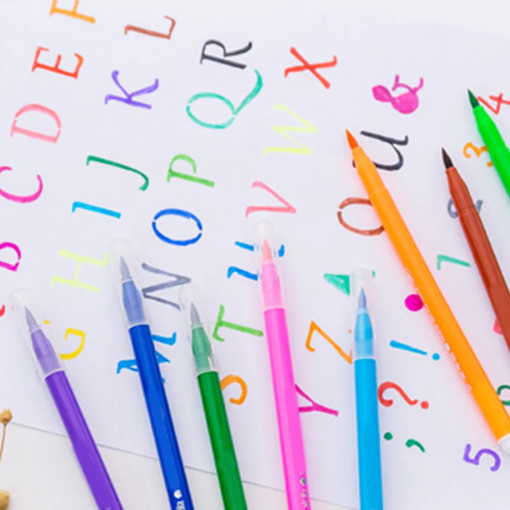 1Set Waterproof Watercolor Pen 18 Colors Odorless Bright Pigmented Drawing Painting Color Marker for Kids Art Water Color Pen
1Set Waterproof Watercolor Pen 18 Colors Odorless Bright Pigmented Drawing Painting Color Marker for Kids Art Water Color Pen