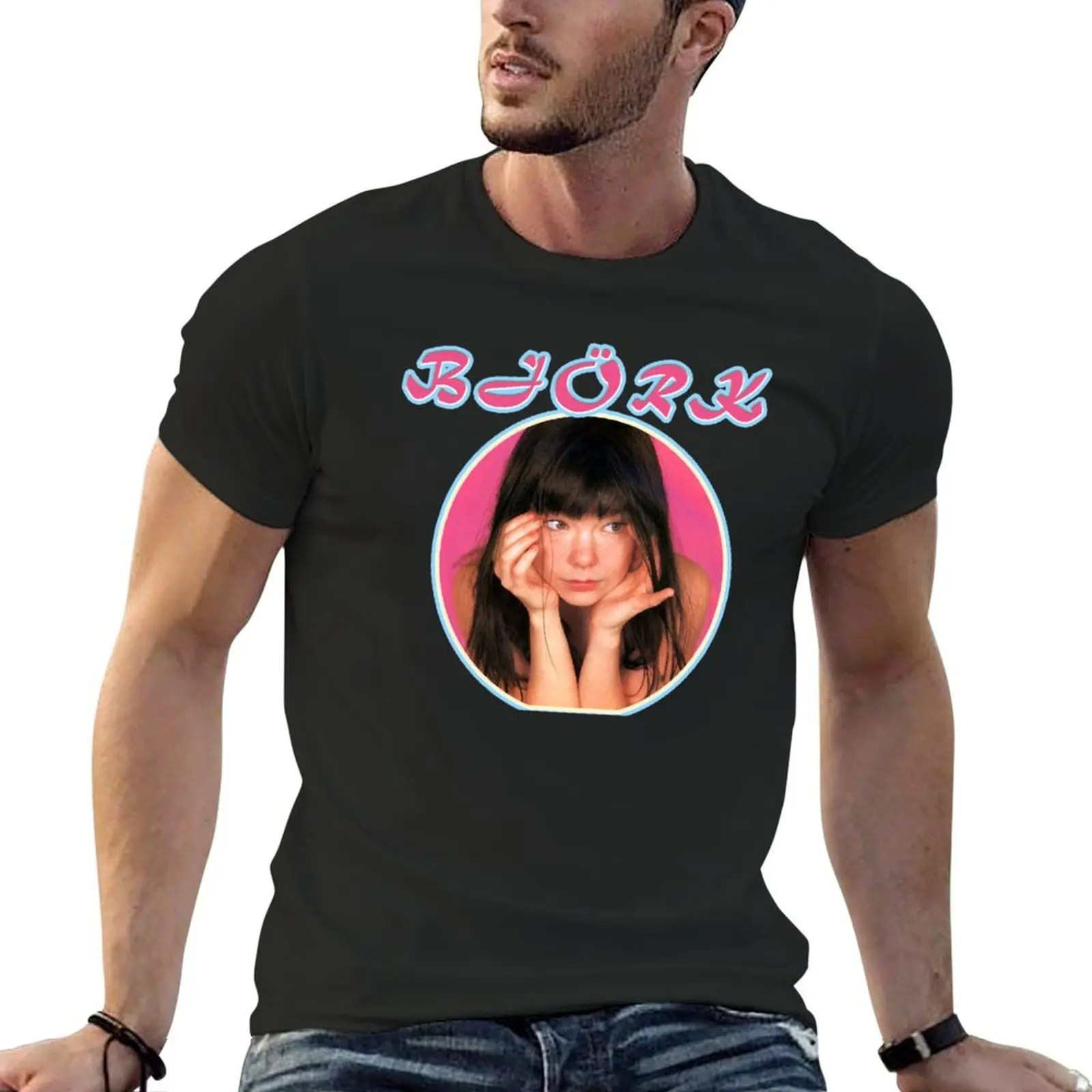 Bjork circle tee T-Shirt plus size tops boys whites vintage anime shirt sports fans mens big and tall t shirts
Bjork circle tee T-Shirt plus size tops boys whites vintage anime shirt sports fans mens big and tall t shirts