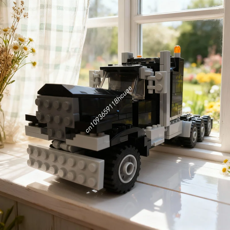 265 деталей MOC City: Модель Kenworth, конструктор, рождественский подарок, архитектурная сборная игрушка, развивающий конструктор DIY, креативная идея для детей
265 деталей MOC City: Модель Kenworth, конструктор, рождественский подарок, архитектурная сборная игрушка, развивающий конструктор DIY, креативная идея для детей