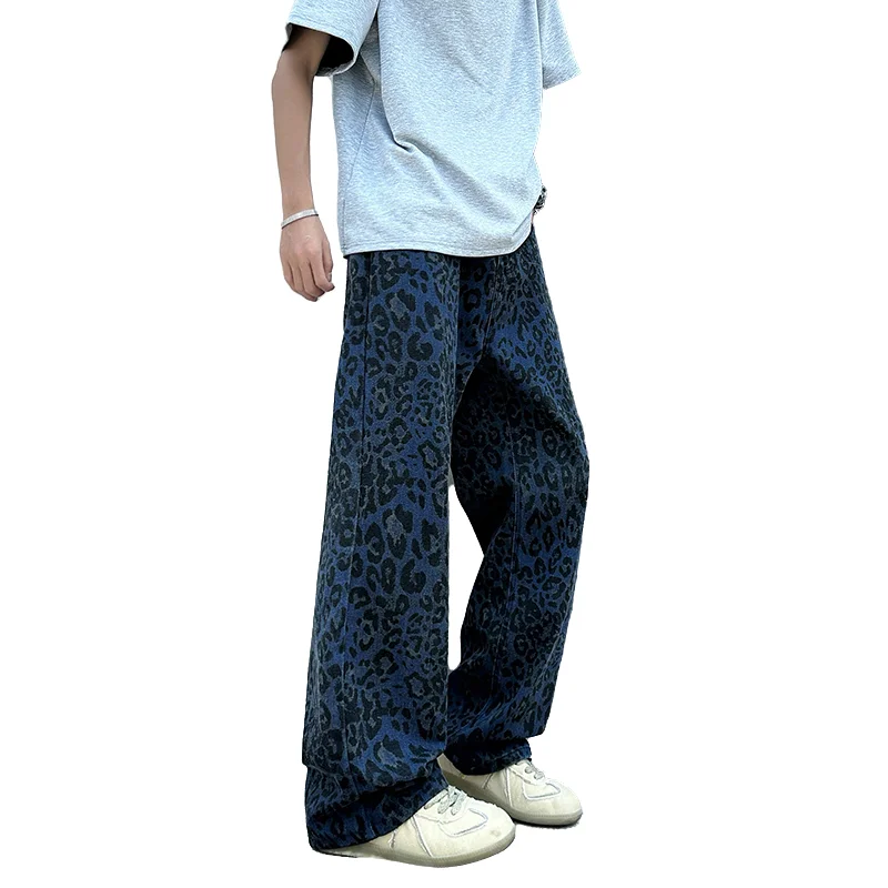 Unisex Leopard Print Jeans Spring Autumn Fashion Breathable Cotton Blend Retro Hip Hop High Street Pants Street Party Stage Wear
Unisex Leopard Print Jeans Spring Autumn Fashion Breathable Cotton Blend Retro Hip Hop High Street Pants Street Party Stage Wear