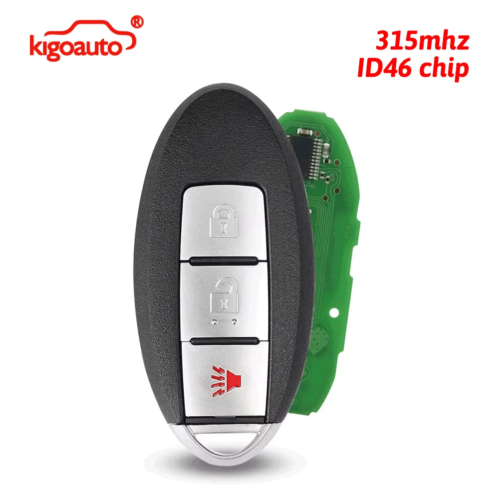 kigoauto FCC CWTWBU619 Smart Key 3 Button 315mhz ID46 chip for Infiniti FX35 FX45 2005-2008 PN 2285E3-CL01D 285E3-CL02D
kigoauto FCC CWTWBU619 Smart Key 3 Button 315mhz ID46 chip for Infiniti FX35 FX45 2005-2008 PN 2285E3-CL01D 285E3-CL02D