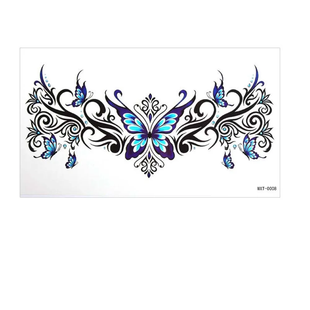 Crown Cross Wing Butterfly Flower Tattoo Stickers 3D Texture Long Lasting Floral Body Art Sticker Easy Clean Waterproof
Crown Cross Wing Butterfly Flower Tattoo Stickers 3D Texture Long Lasting Floral Body Art Sticker Easy Clean Waterproof