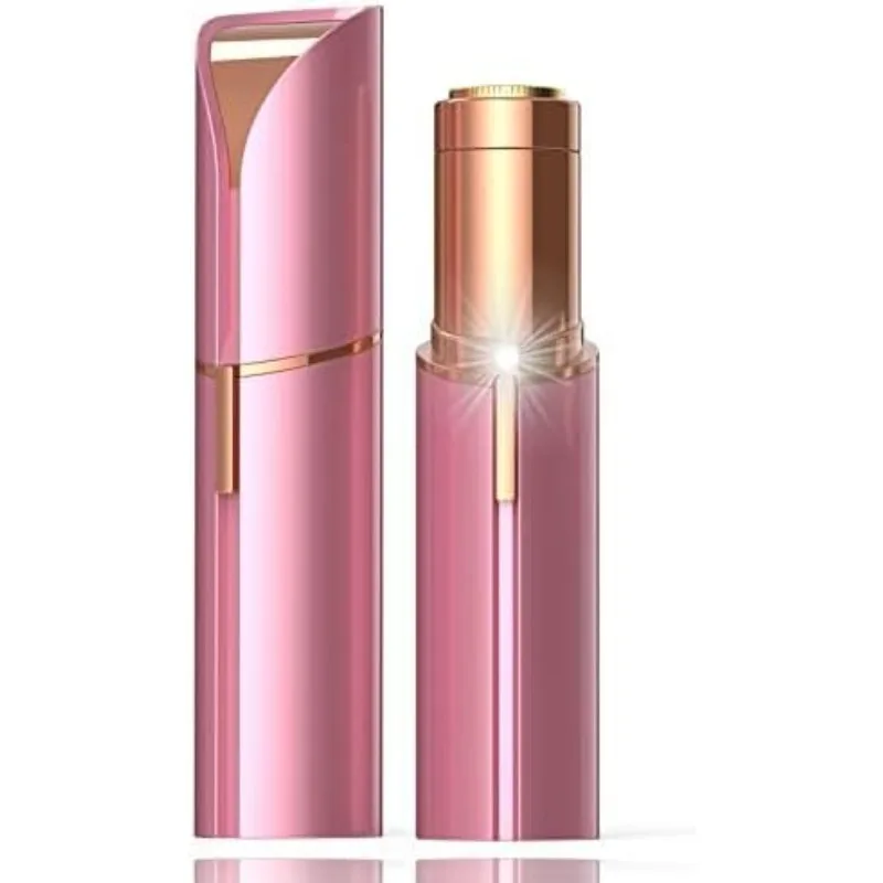 Facial Hair Removal for Women - USB Rechargeable Painless Hair Remover With LED Light for Face, Peach Fuzz, Upper Lip, Chin, Body (Rose Gold)
Facial Hair Removal for Women - USB Rechargeable Painless Hair Remover With LED Light for Face, Peach Fuzz, Upper Lip, Chin, Body (Rose Gold)