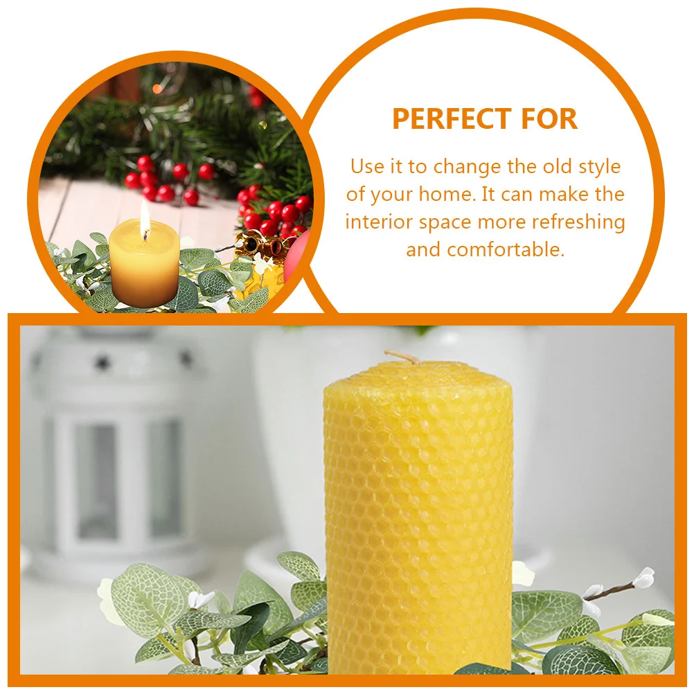 3pcs Artificial Eucalyptus Wreath Greenery Leaves For Table Centerpiece Home Decor Farmhouse Wall Indoor Pillar 
3pcs Artificial Eucalyptus Wreath Greenery Leaves For Table Centerpiece Home Decor Farmhouse Wall Indoor Pillar