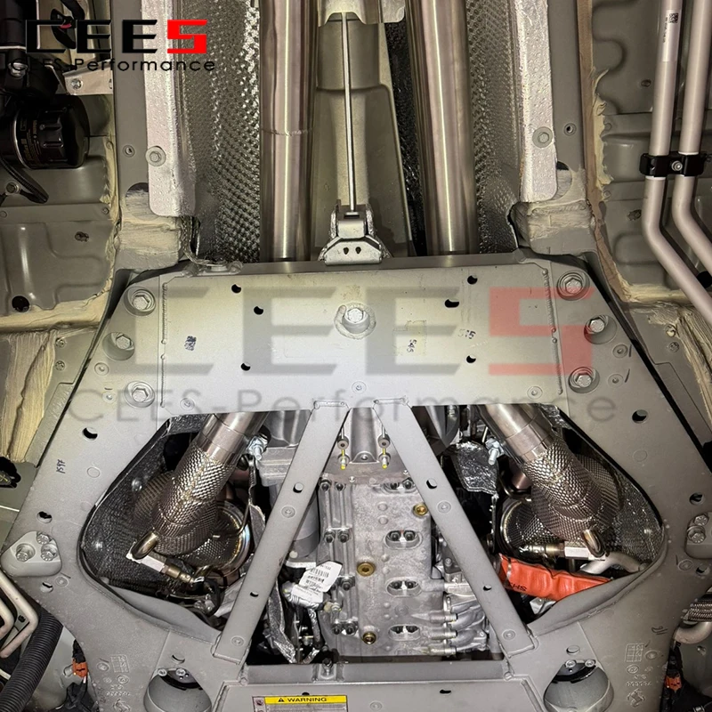 CEES Downpipe for Ferrari Purosangue FUV V12 6.5L 2022+ Stainless Steel Exhaust Downpipe with Heat Shield Header Exhaust System
CEES Downpipe for Ferrari Purosangue FUV V12 6.5L 2022+ Stainless Steel Exhaust Downpipe with Heat Shield Header Exhaust System