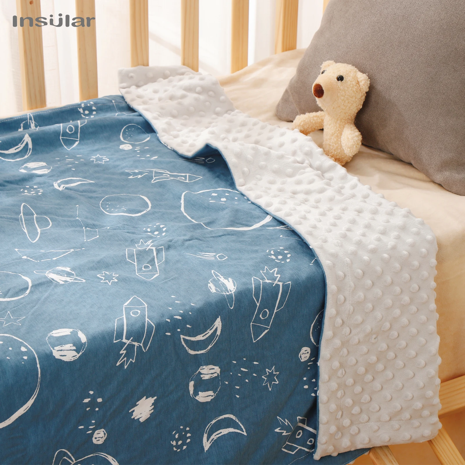 Baby Newborn Swaddle Blanket Windproof Blanket Nap Air Conditioning Blanket Stroller Soft Soothes Swadding
Baby Newborn Swaddle Blanket Windproof Blanket Nap Air Conditioning Blanket Stroller Soft Soothes Swadding