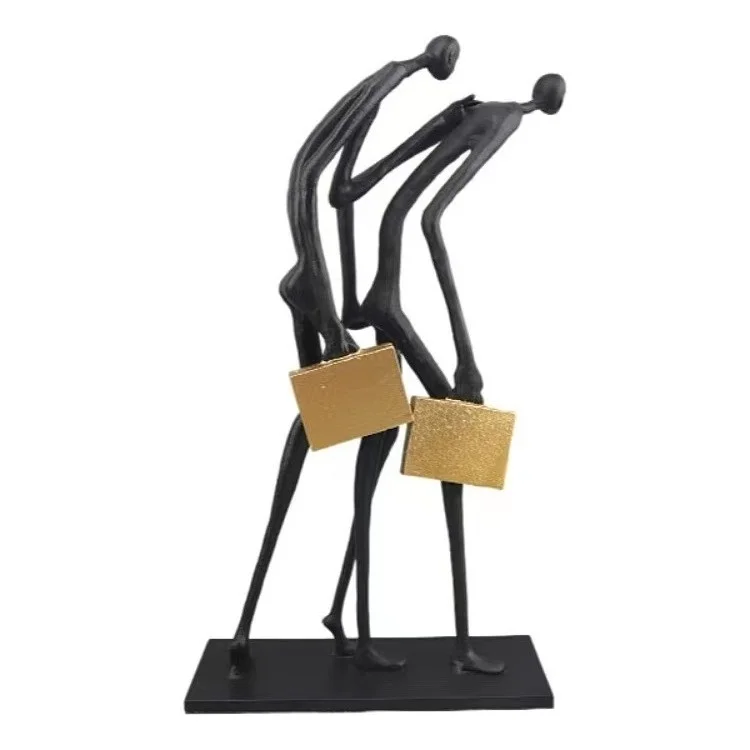&c Modern Simple Alloy Metal Figure Ornaments Home Living Room Office Hotel Model Room Exhibition Hall Art Abstract Decorator
&c Modern Simple Alloy Metal Figure Ornaments Home Living Room Office Hotel Model Room Exhibition Hall Art Abstract Decorator