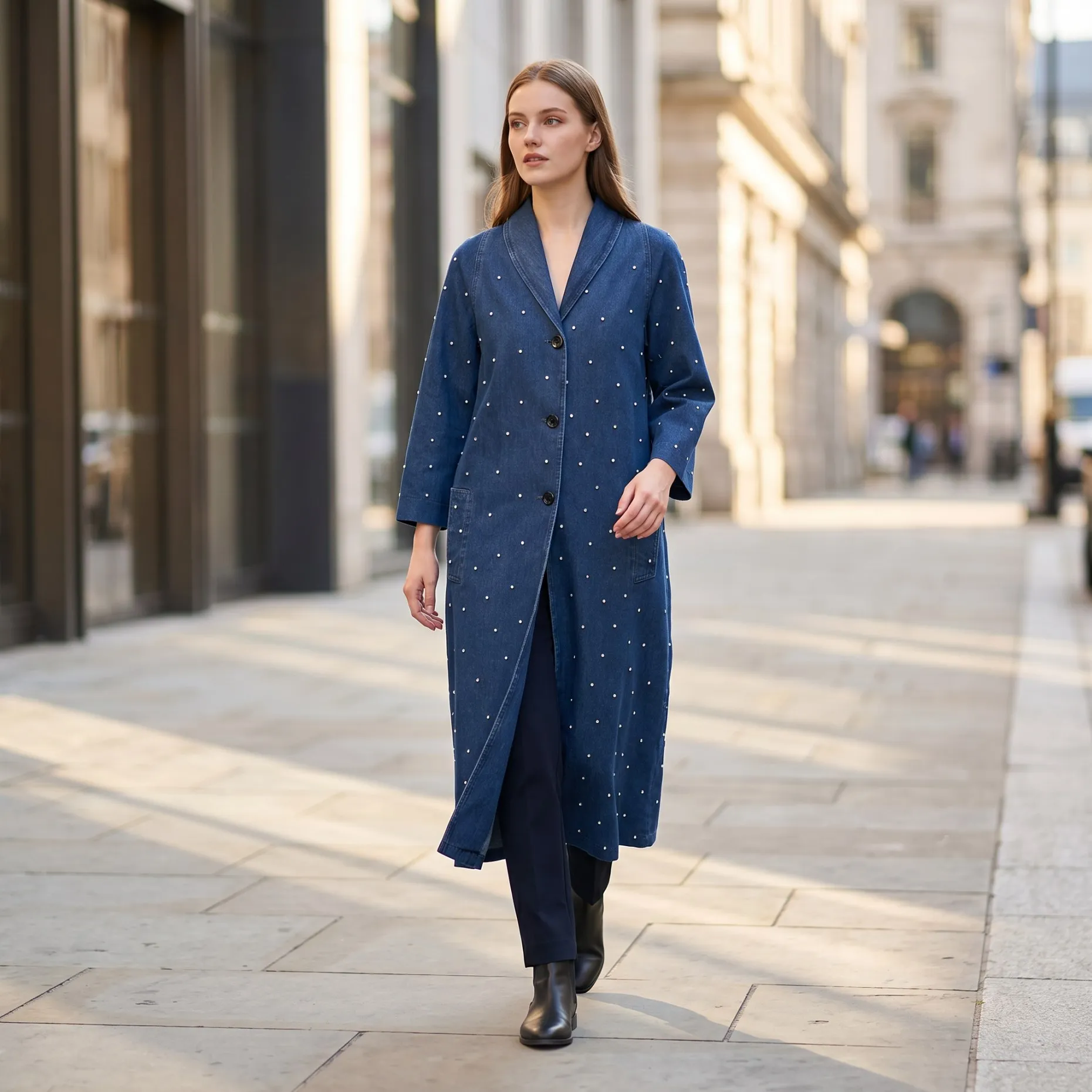Women European Style Dress Long Sleeve Office Midi Dress for Daily Outfit Ladies Elegant Dress Soft Fabric Office Midi BA2316
Women European Style Dress Long Sleeve Office Midi Dress for Daily Outfit Ladies Elegant Dress Soft Fabric Office Midi BA2316